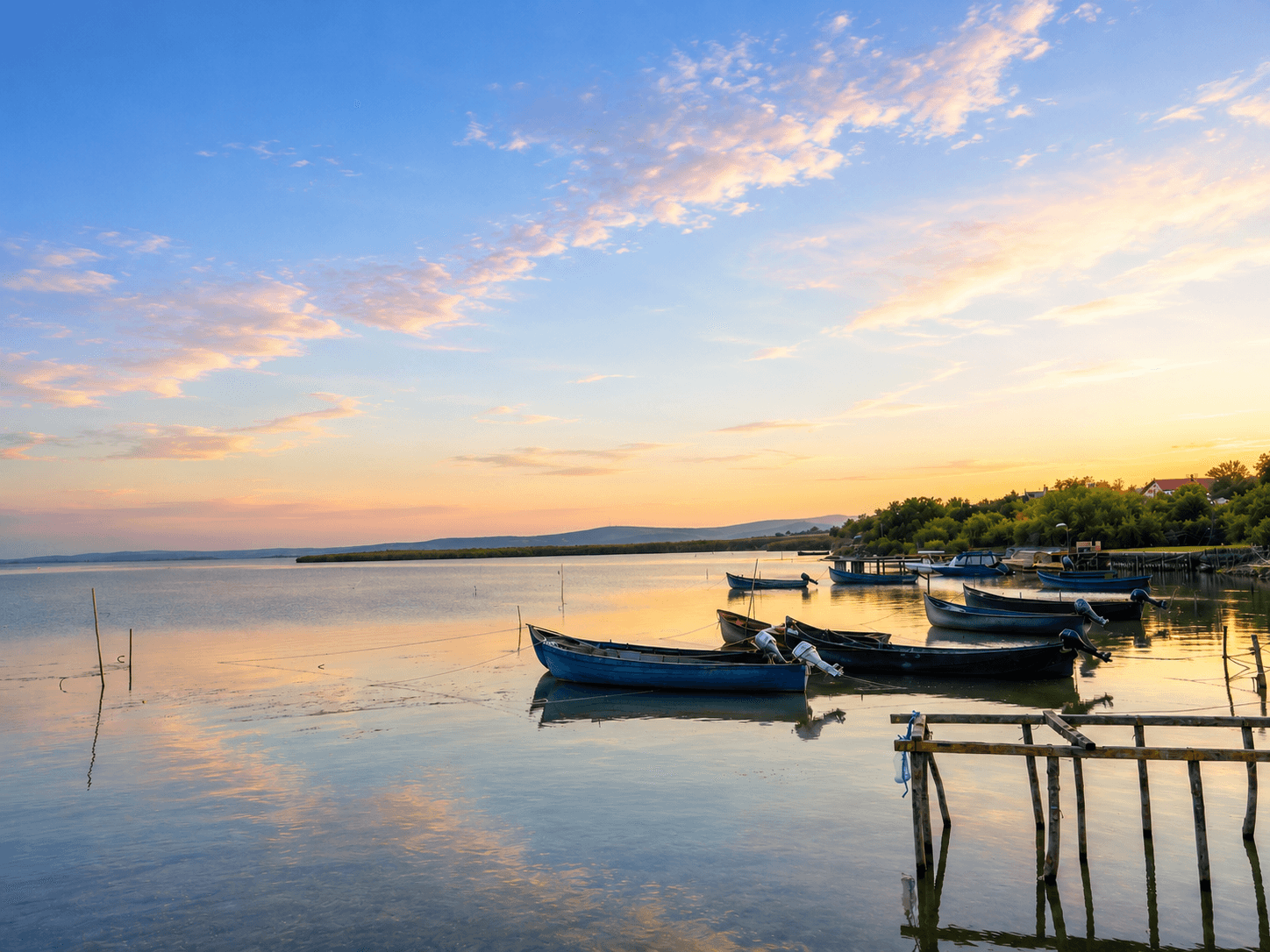 Peisaj lacul Razim